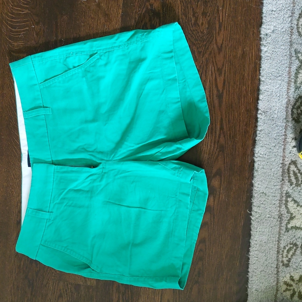 J crew shorts, size 4 green